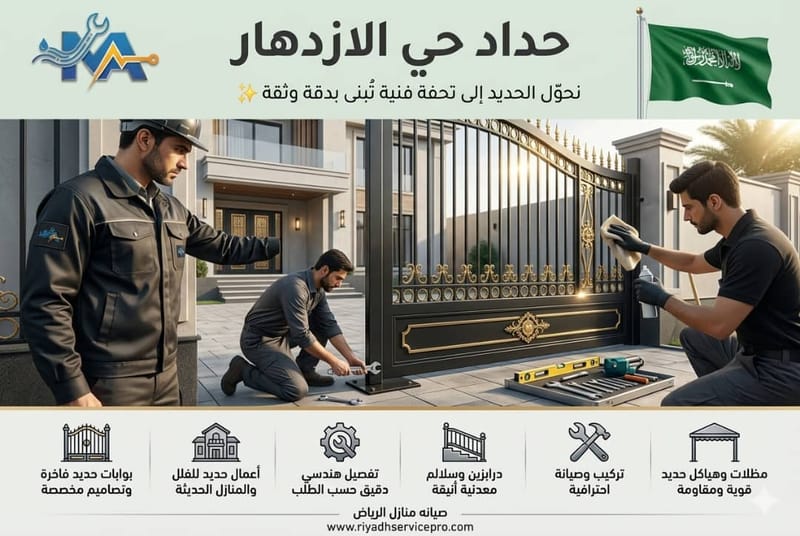 حداد أبواب حي الازدهار
