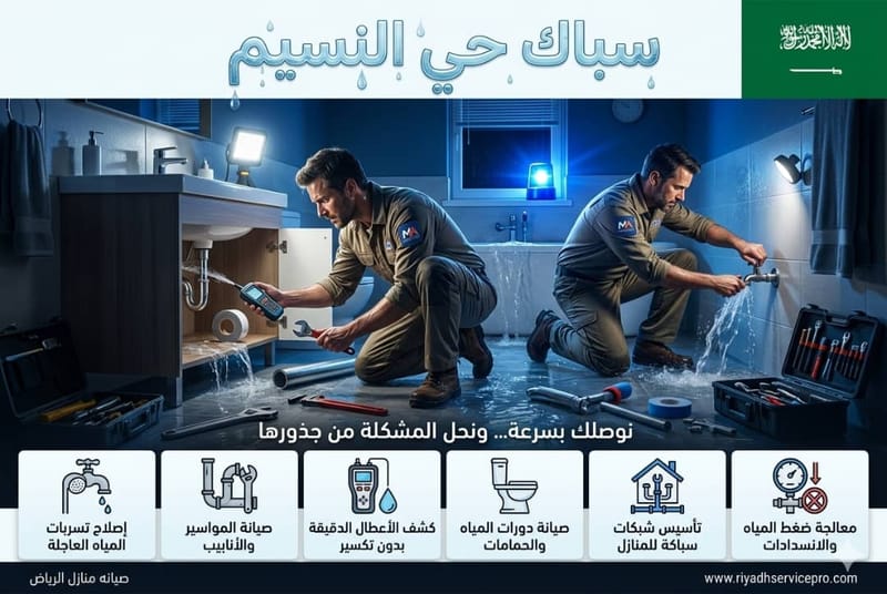 سباك حي النسيم