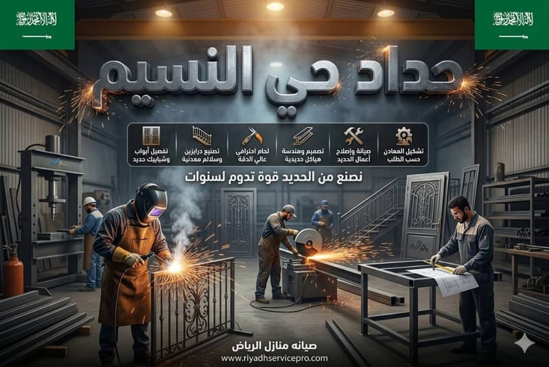 حداد أبواب حي النسيم