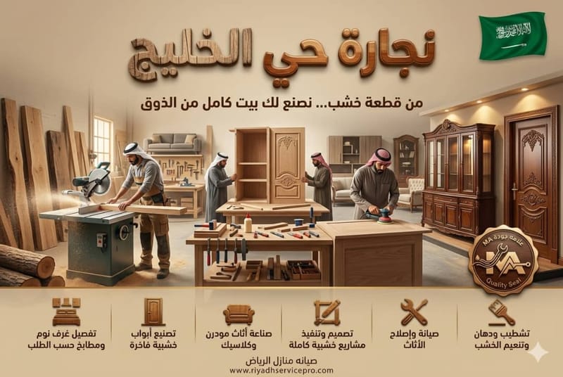 نجار حي الخليج