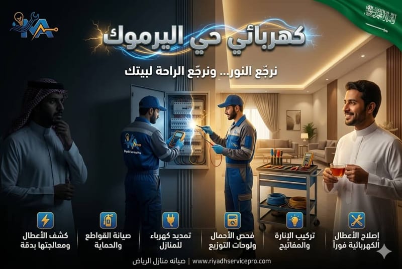 كهربائي حي اليرموك