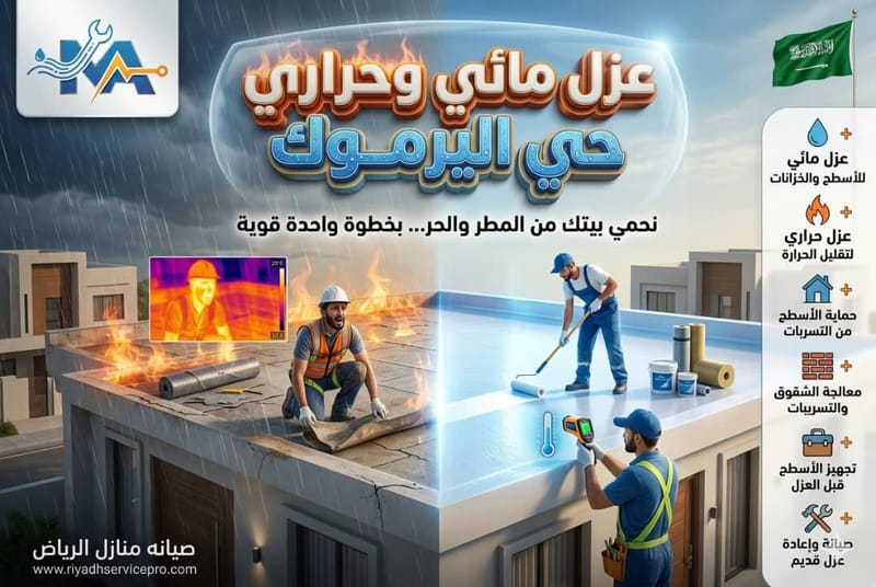 عزل أسطح حي اليرموك