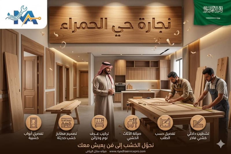 نجار حي الحمرا