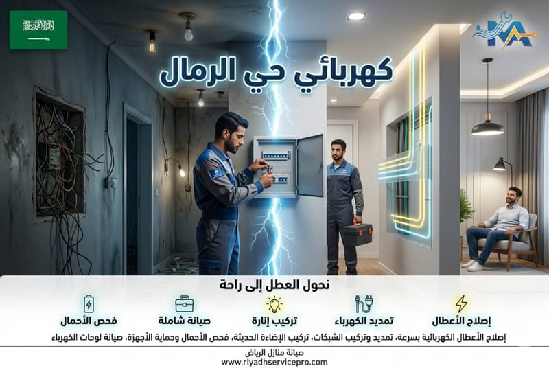 كهربائي حي الرمال