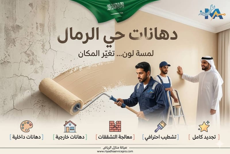دهانات حي الرمال