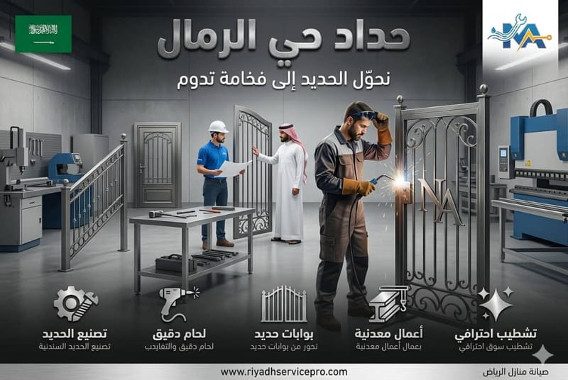 حداد أبواب حي الرمال