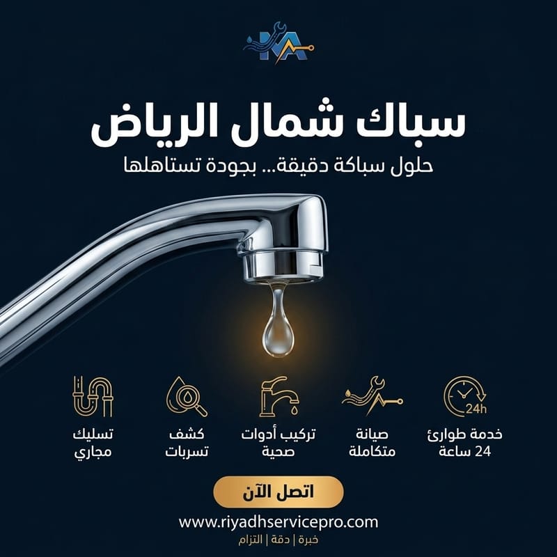 سباك شمال الرياض