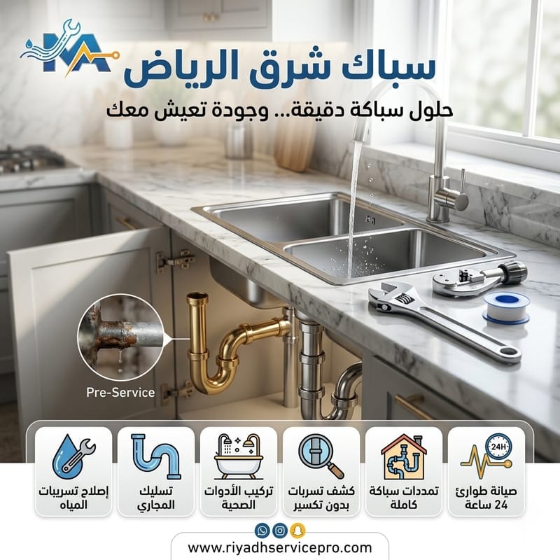 سباك شرق الرياض