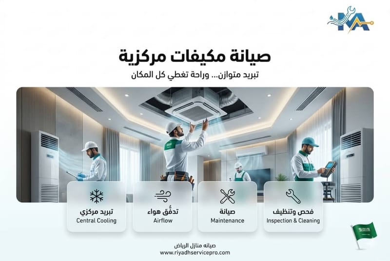 صيانة مكيفات مركزية