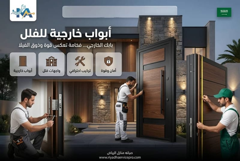 أبواب خارجية للفلل