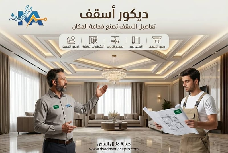 ديكور أسقف