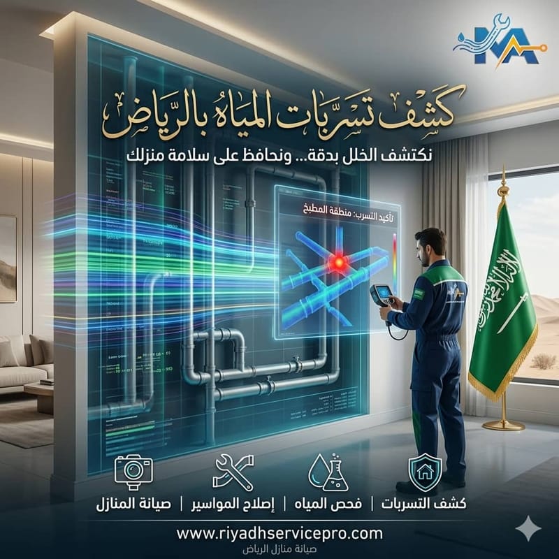 كشف تسربات كشفت عن نجاح صيانة بالرياض 24/7
