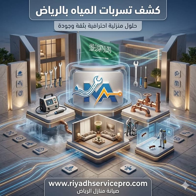 إرشادات كشف تسربات المستقبل لمنازل الرياض