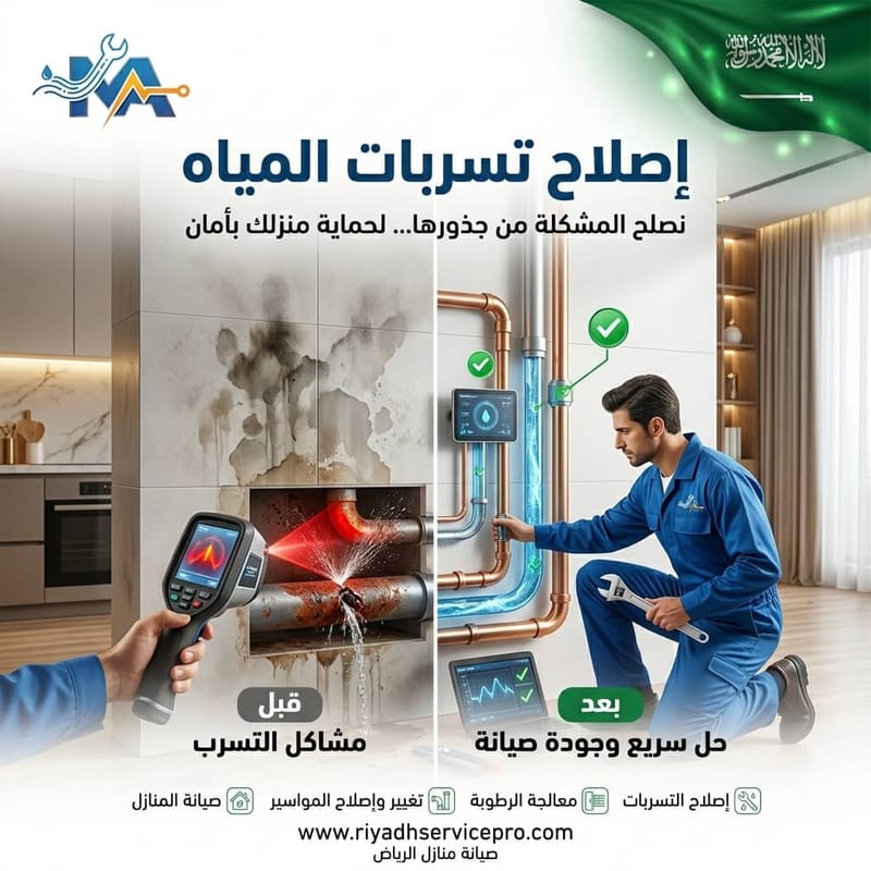 إصلاح تسربات المياه
