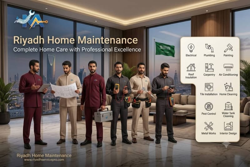 Home Maintenance Riyadh | صيانة منازل الرياض 24/7