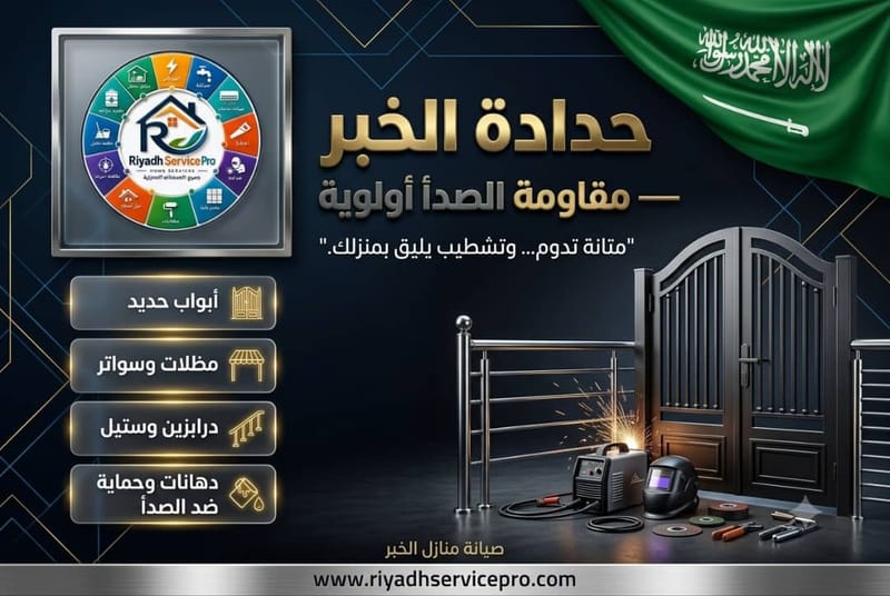 حدادة الخبر — مقاومة الصدأ أولوية