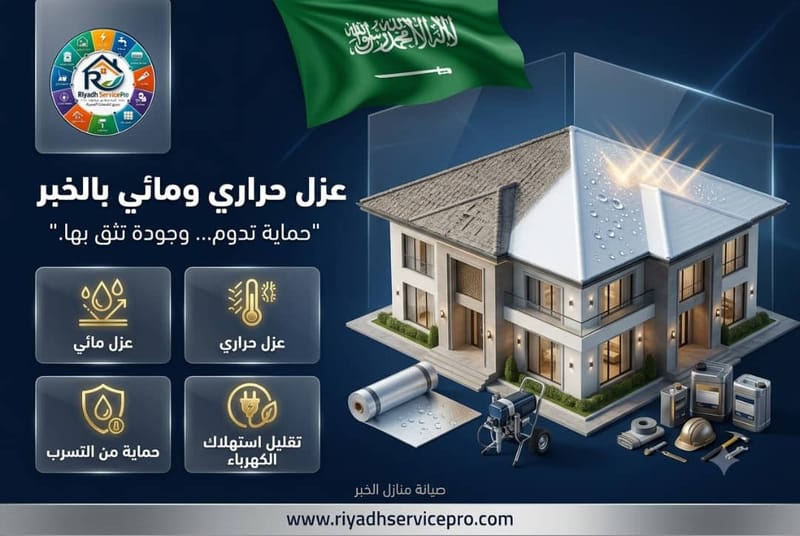 عزل حراري ومائي بالخبر