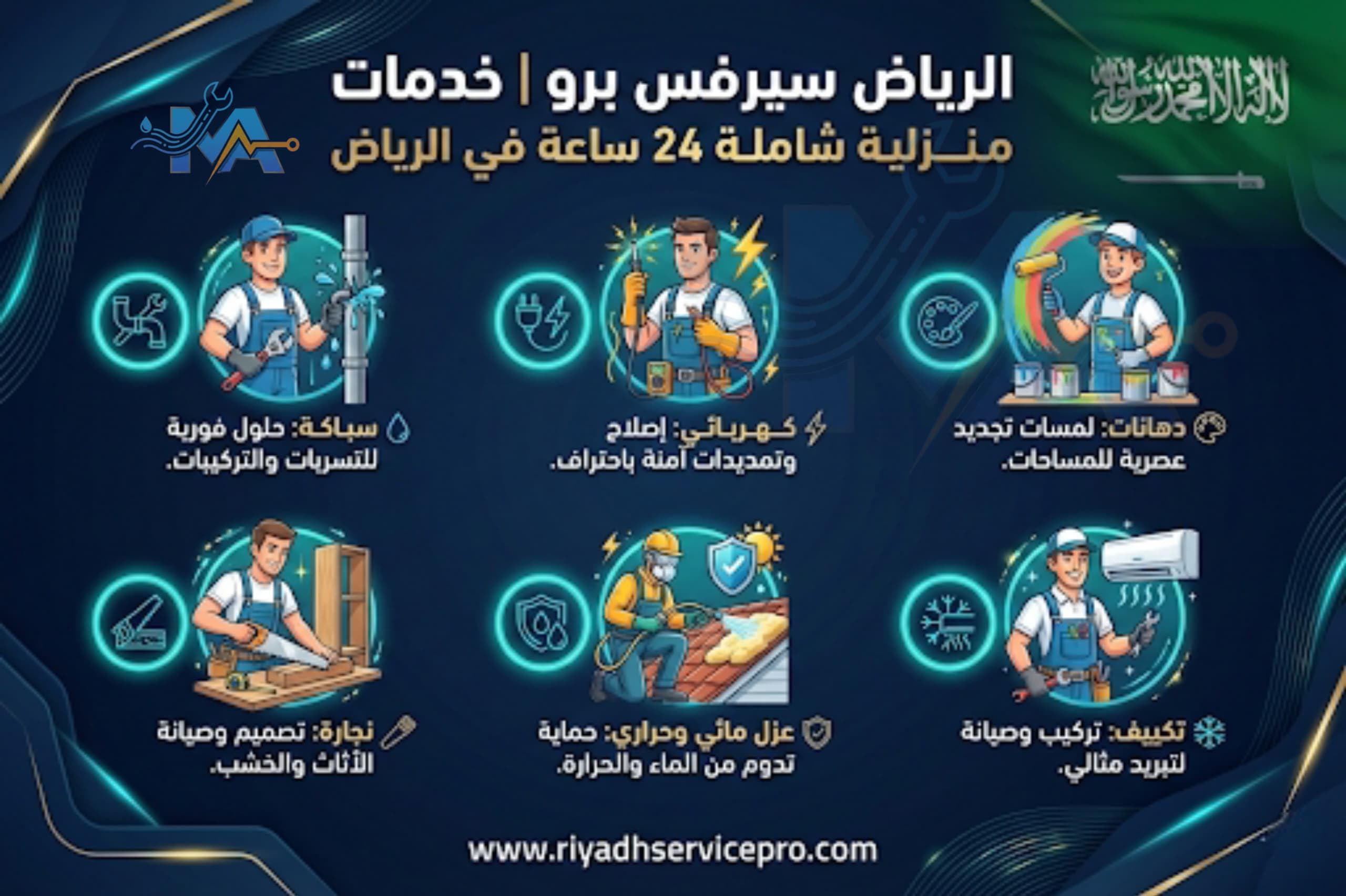 الرياض سيرفس برو خدمة منزلية متكاملة 