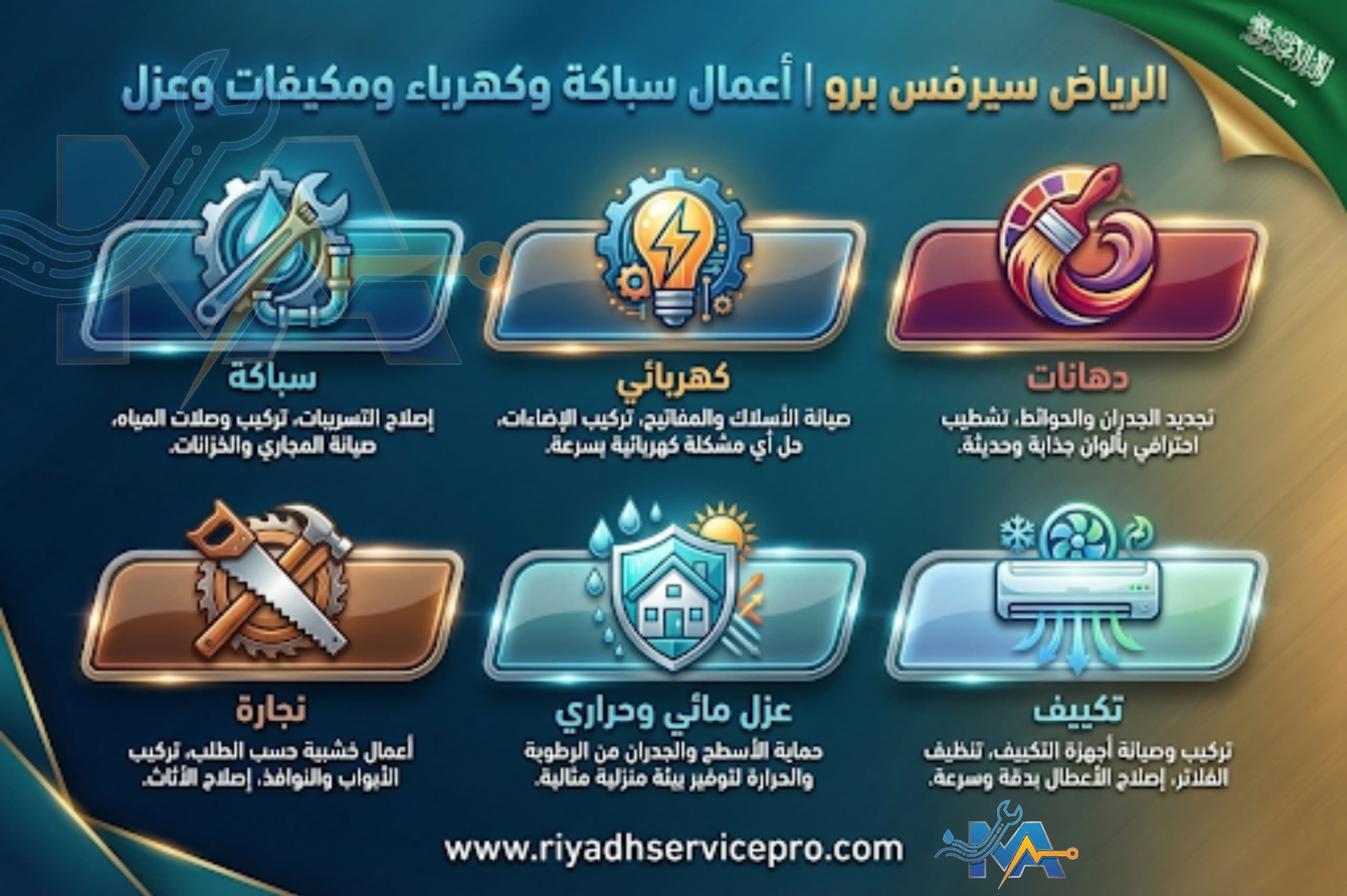 الرياض سيرفس برو أفضل شركة صيانة منازل في الرياض 