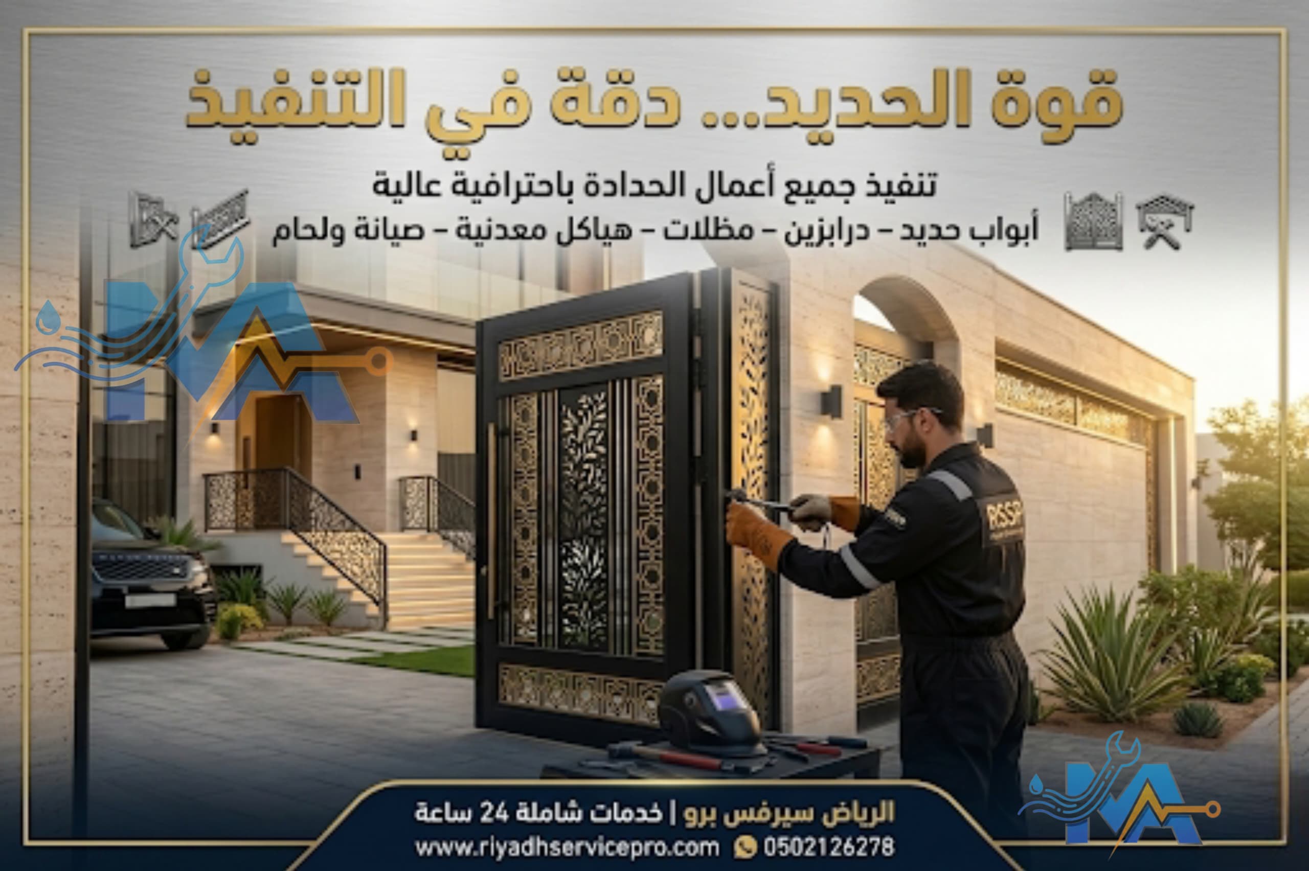 حداد متنقل بالرياض 