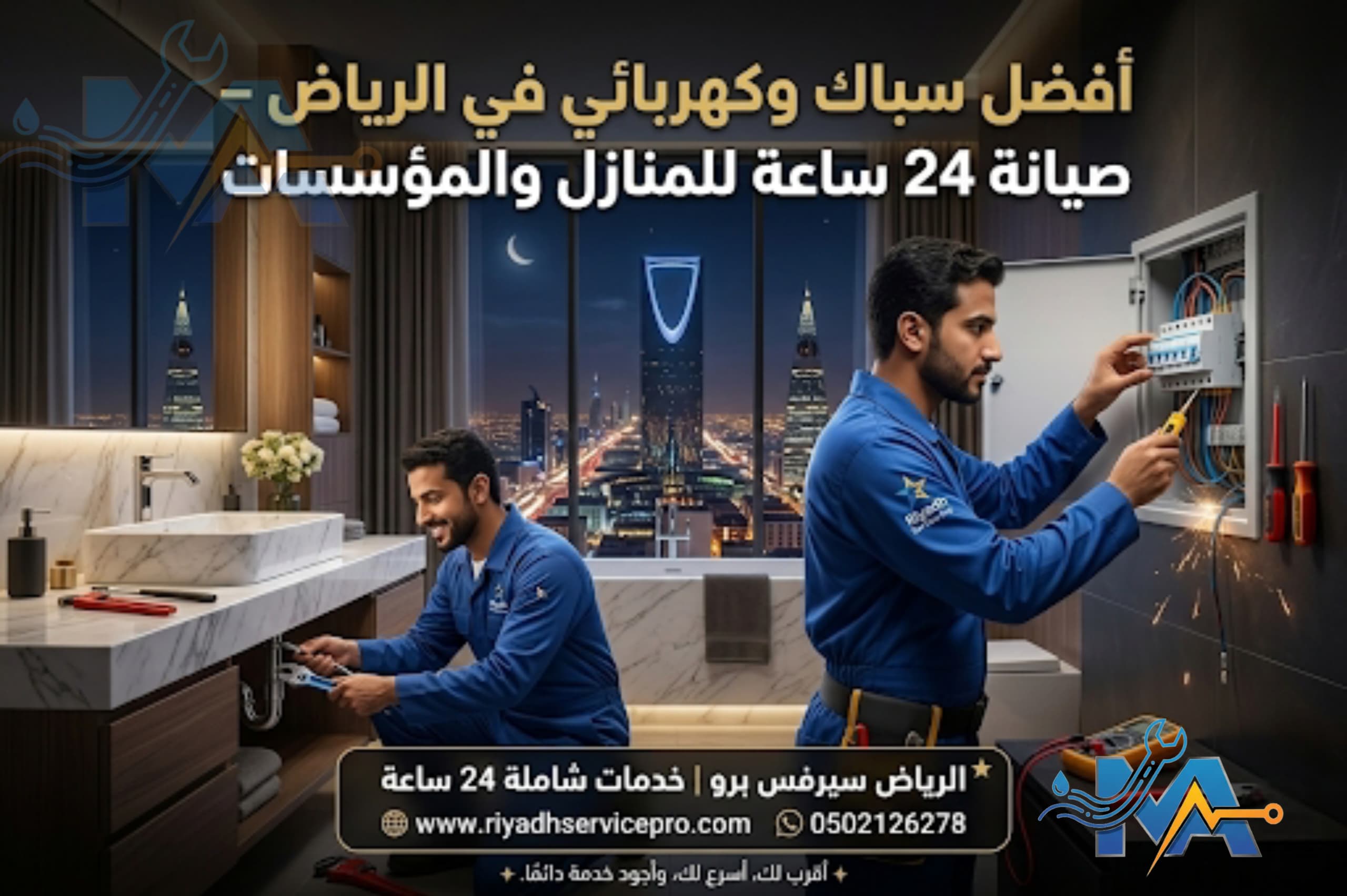 أفضل سباك وكهربائي بالرياض 