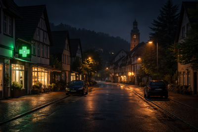 Ситуация 2: Диван в немецком городе