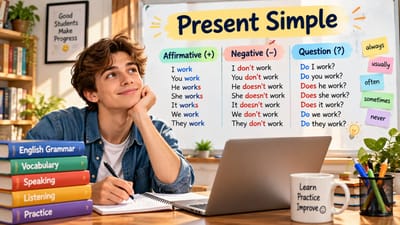 📗 Матеріал 2 — Present Simple
