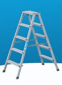 סולם A מצופה אנודייז דגם מקצועי