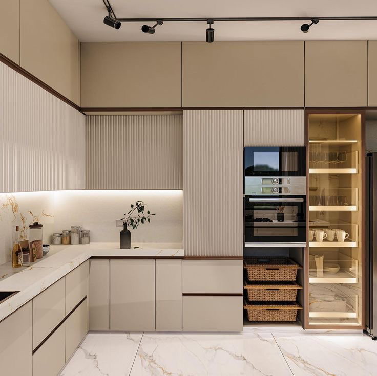 modern modular kitchen design