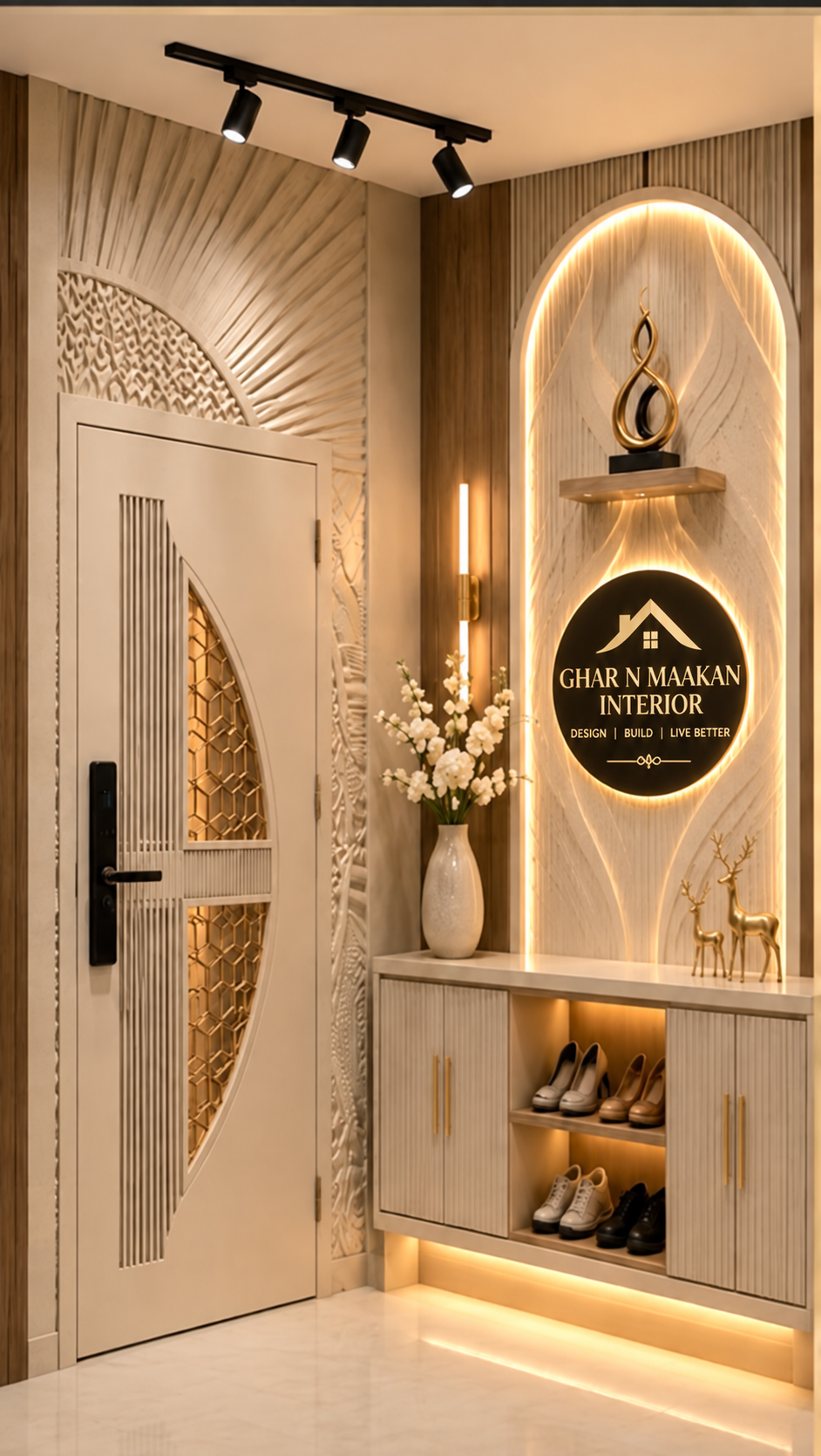 Luxury Main Door & Entrance Interior Design