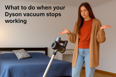 שואב דייסון לא עובד? מדריך לתיקון מהיר בבית