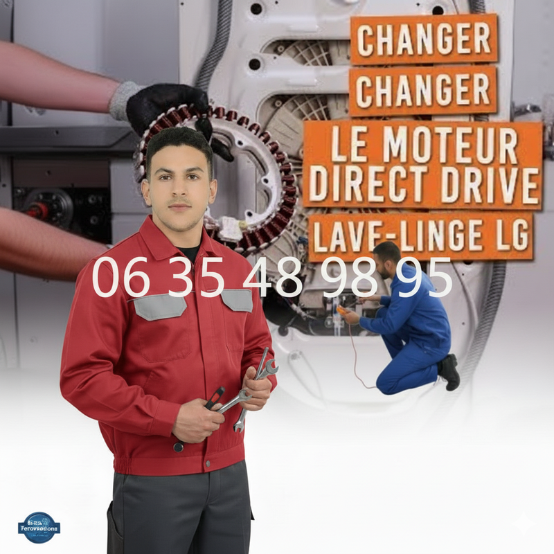 Problème d’essorage / courroie / moteur