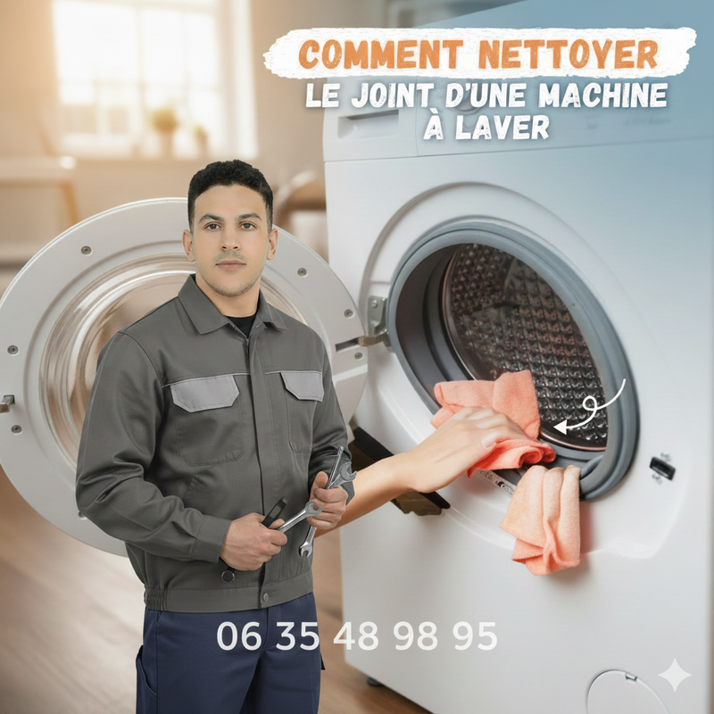 Entretien et nettoyage complet du lave-linge