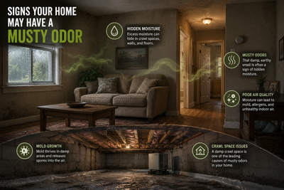 Why Your House Smells Musty (And How to Fix It for Good)