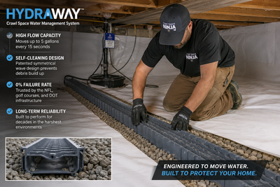 The Hidden Power Beneath Your Home: Why a Fail-Proof Water Management System Matters For Your Crawl Space or Basement