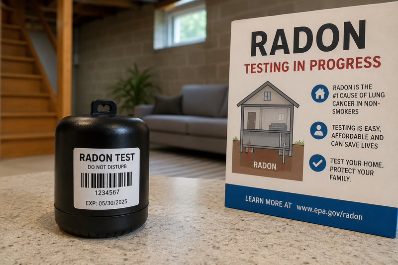 Radon Detection Testing