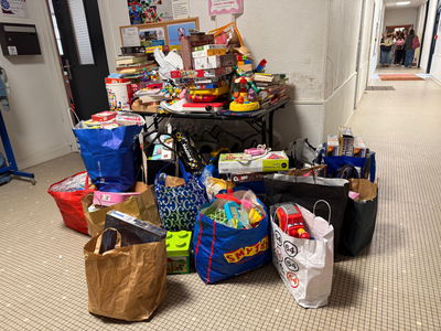 Collecte de jeux et de jouets