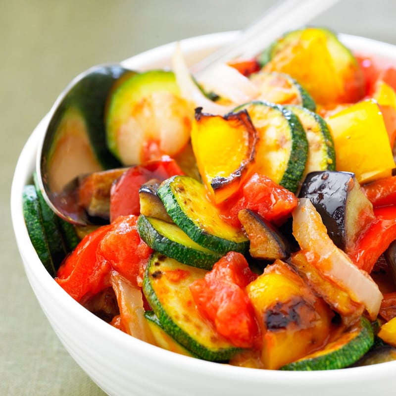 Choix varié de plats