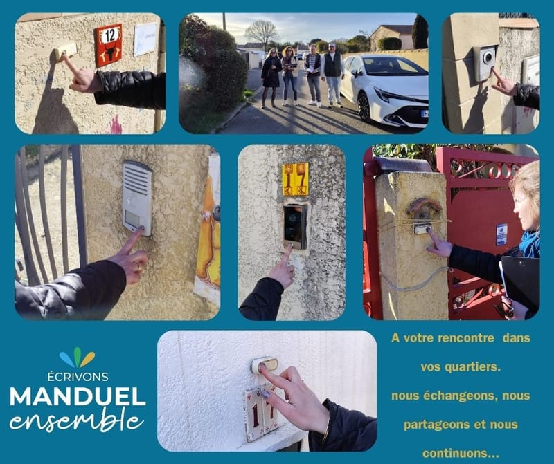 A votre rencontre dans vos quartiers