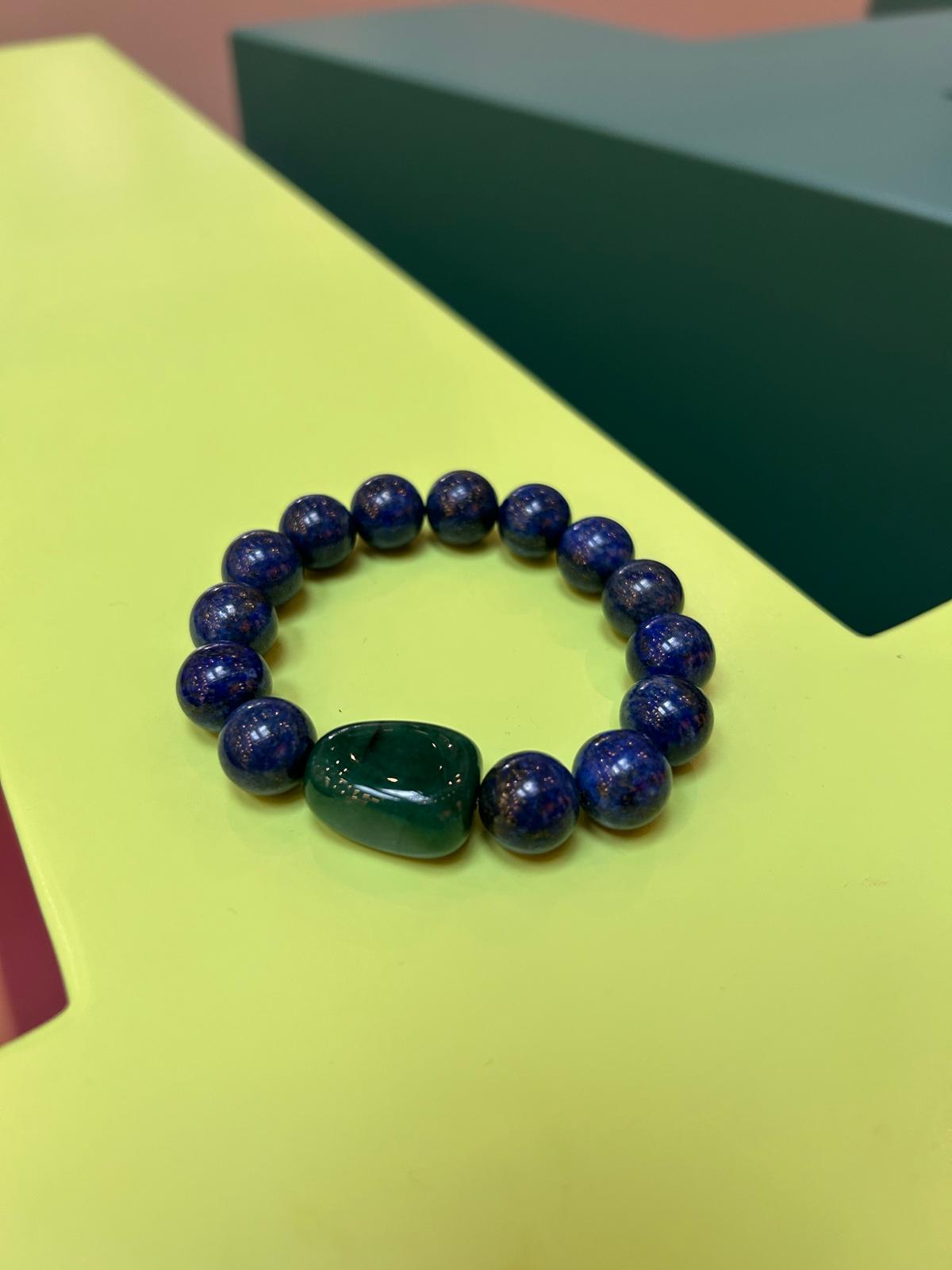 LAPIS LAZULI & AVENTURINE crystal