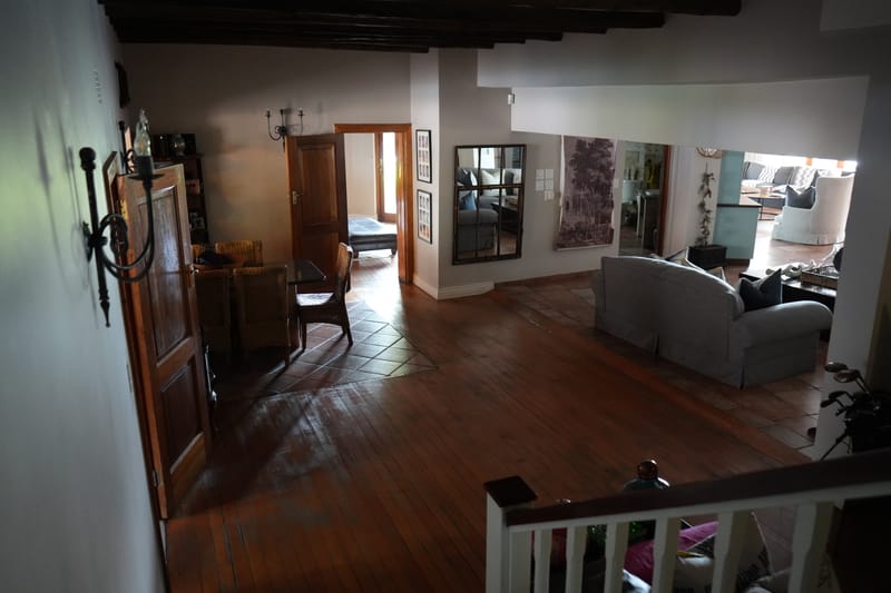 Living Area and Bar Pool Table Area