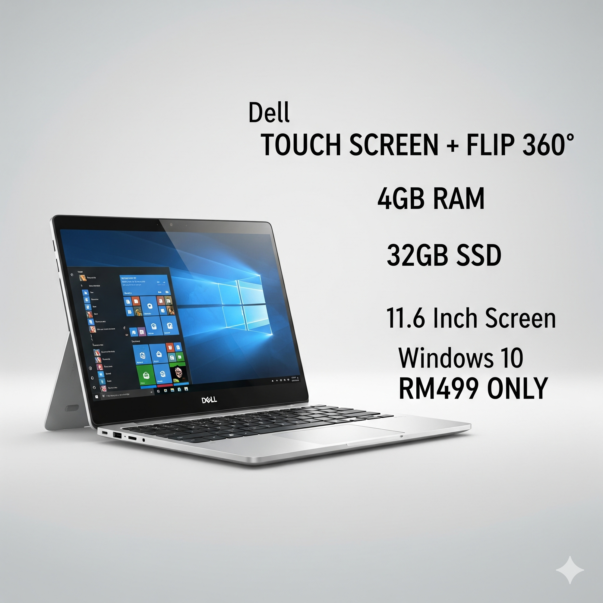 Laptop Hp Intel i5 3rd Generation 8Gb Ram + 128Gb SSD RM499