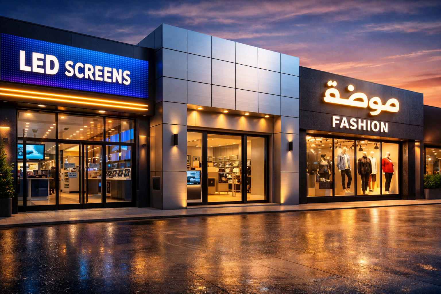 أفضل شركة دعاية وإعلان في الرياض | تصميم وتنفيذ لوحات وواجهات احترافية