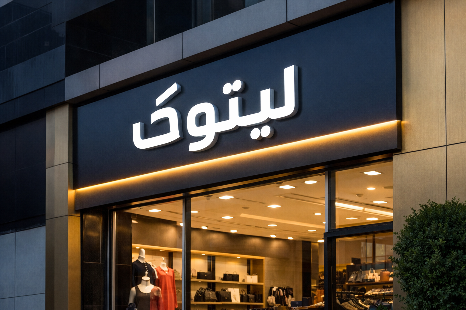 تصميم وتنفيذ لوحات المحلات التجارية في الرياض بطريقة احترافية