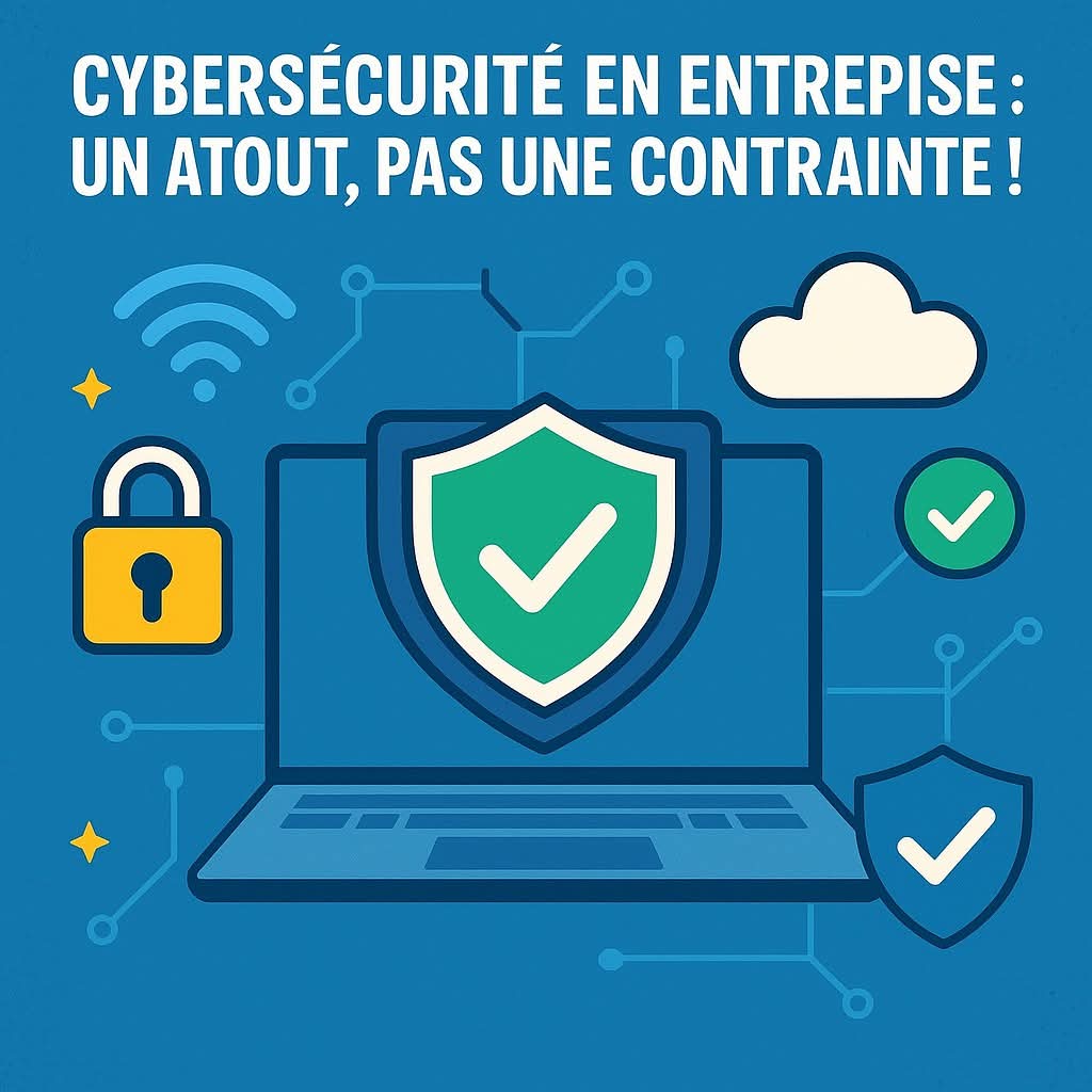🔐Cybersécurité en entreprise : un atout, pas une contrainte !