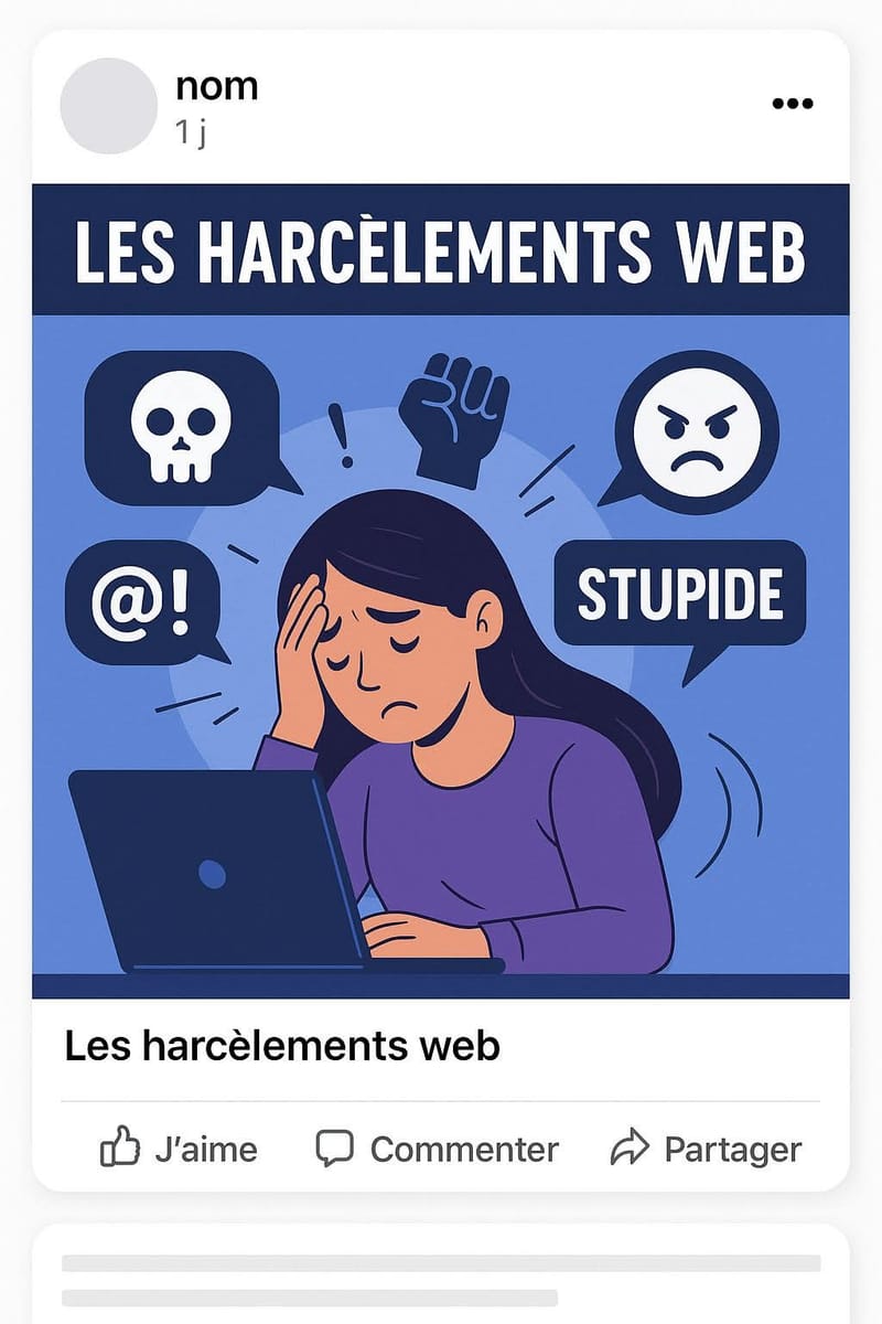 😊💻🚫 Stop au harcèlement en ligne ! 🚫💻