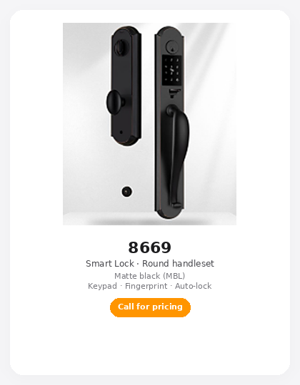 8669 Smart Lock