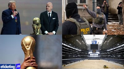 World Cup Tickets: FIFA weighs asking Trump to stop ICE raids during the Football World Cup