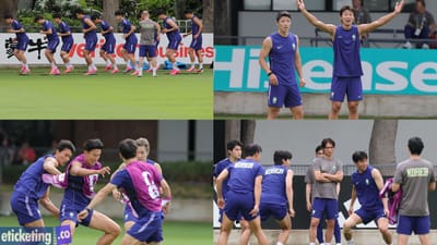 South Korea vs Czechia Tickets: South Korea trains in Mexico ahead of World Cup