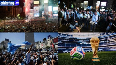 Football World Cup Final Tickets: Tens of thousands of Argentine fans revel in their team's World Cup semifinal triumph
